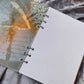 Orange and Silver A5 Refillable Resin Notebook - EpoxyCore - [shop_type] 