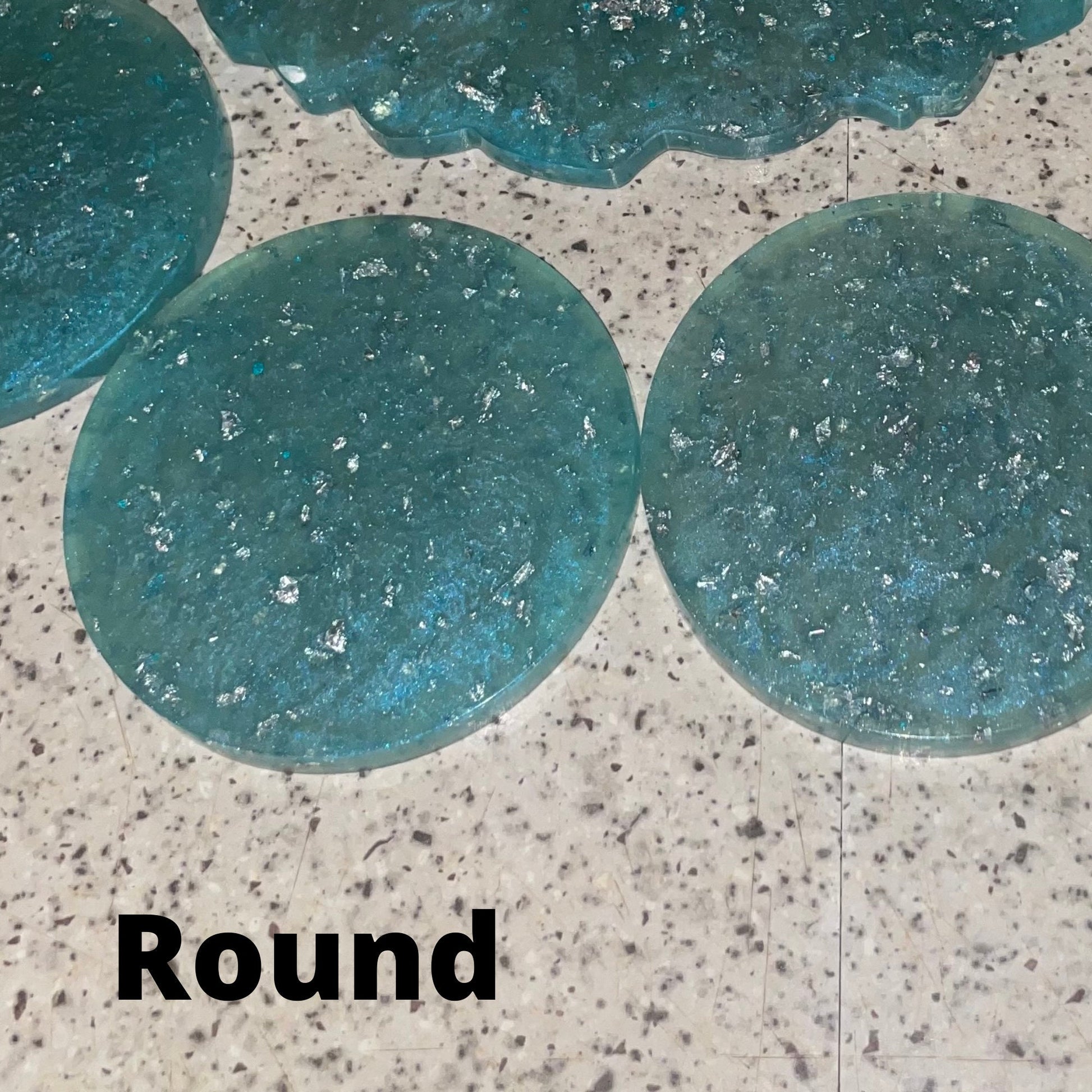 Round Resin Placemats and Coasters - Custom - EpoxyCore - [shop_type] 