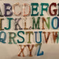 Alphabet Thin Letter Resin Keyring - Custom - EpoxyCore - [shop_type] 