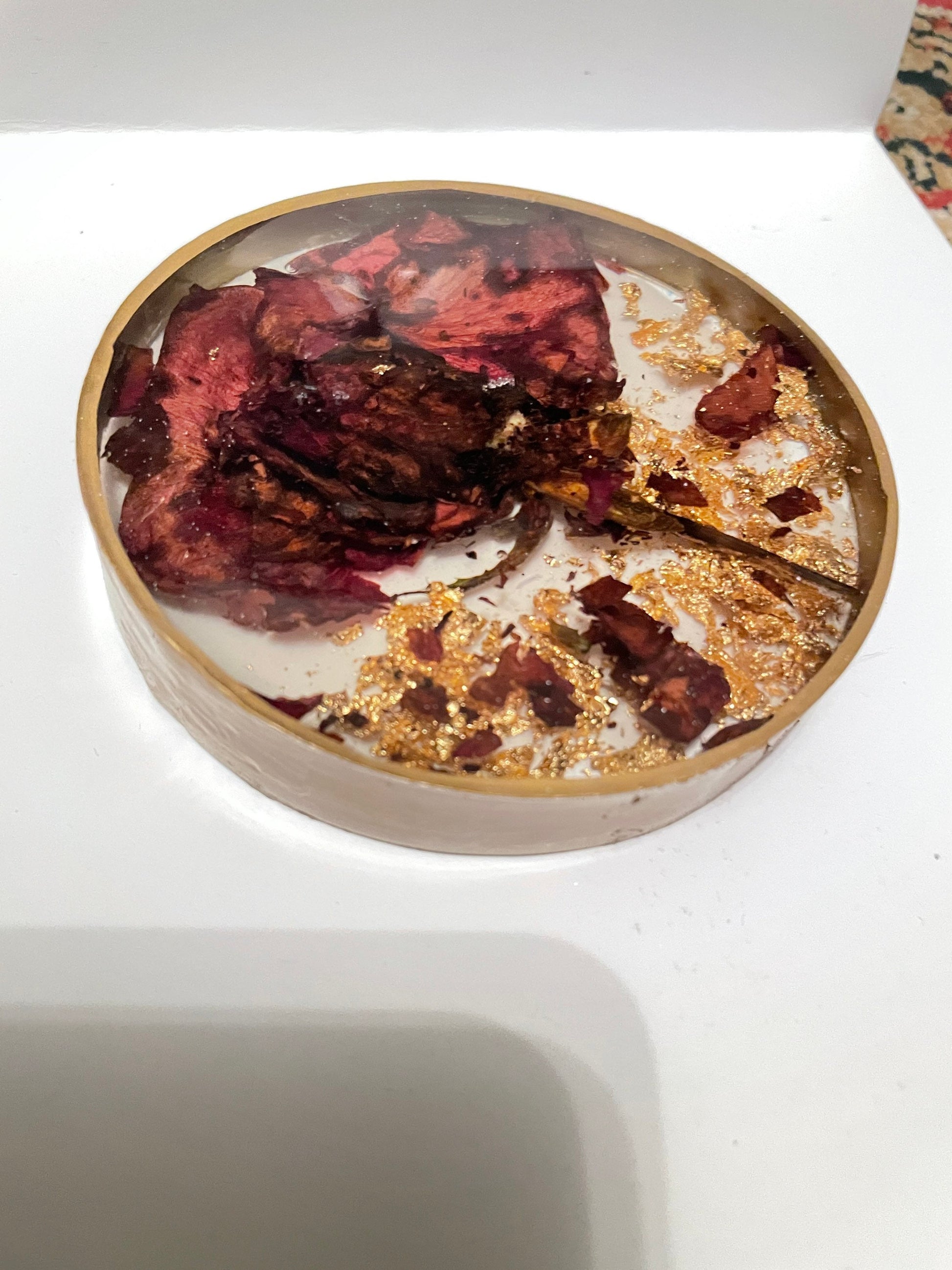 Preserved Florals Round Resin Coasters - Custom - EpoxyCore - [shop_type] 