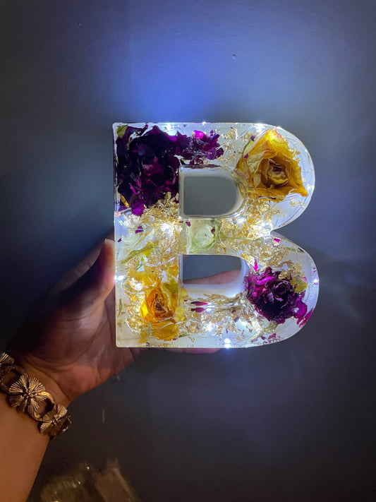 Large Resin Letter Decor - Custom - EpoxyCore - [shop_type] 