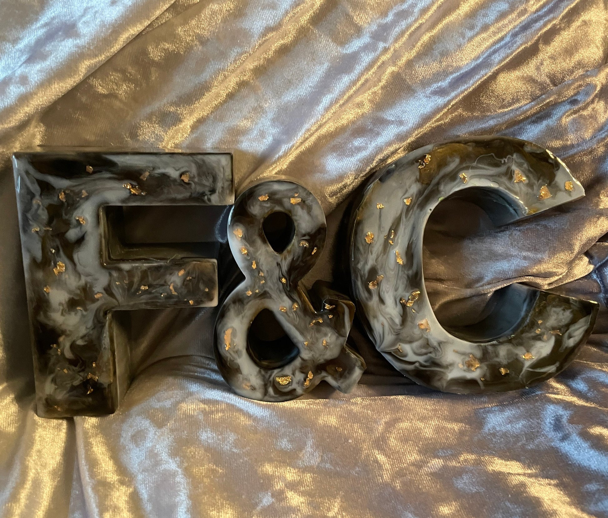 Large Resin Letter Decor - Custom - EpoxyCore - [shop_type] 