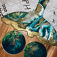 Acacia Resin Charcuterie Board and Resin Coaster Set - Custom - EpoxyCore - [shop_type] 