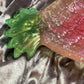 Green, Pink with Silver Flakes Pineapple Resin Trinket Tray - EpoxyCore - [shop_type] 