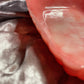 Red and White Marble Rectangle Pleated Resin Trinket Tray - EpoxyCore - [shop_type] 