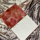 Red, White and Gold A5 Refillable Resin Notebook - EpoxyCore - [shop_type] 
