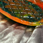 Green, Orange and Clear Pineapple Resin Trinket Tray - EpoxyCore - [shop_type] 