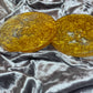 Gold and Clear Resin Coasters - Set of 2 - EpoxyCore - [shop_type] 