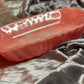 Red and White Marble Rectangle Pleated Resin Trinket Tray - EpoxyCore - [shop_type] 