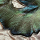 Iridescent Holographic Shades on Black Geode Resin Placemat - EpoxyCore - [shop_type] 