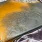 Orange and Silver A5 Refillable Resin Notebook - EpoxyCore - [shop_type] 