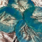 Blue, Clear and Silver Coasters - Set of 4 - EpoxyCore - [shop_type] 