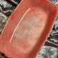 Red and White Marble Rectangle Pleated Resin Trinket Tray - EpoxyCore - [shop_type] 