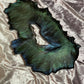 Iridescent Holographic Shades on Black Geode Resin Placemat - EpoxyCore - [shop_type] 