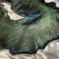 Iridescent Holographic Shades on Black Geode Resin Placemat - EpoxyCore - [shop_type] 