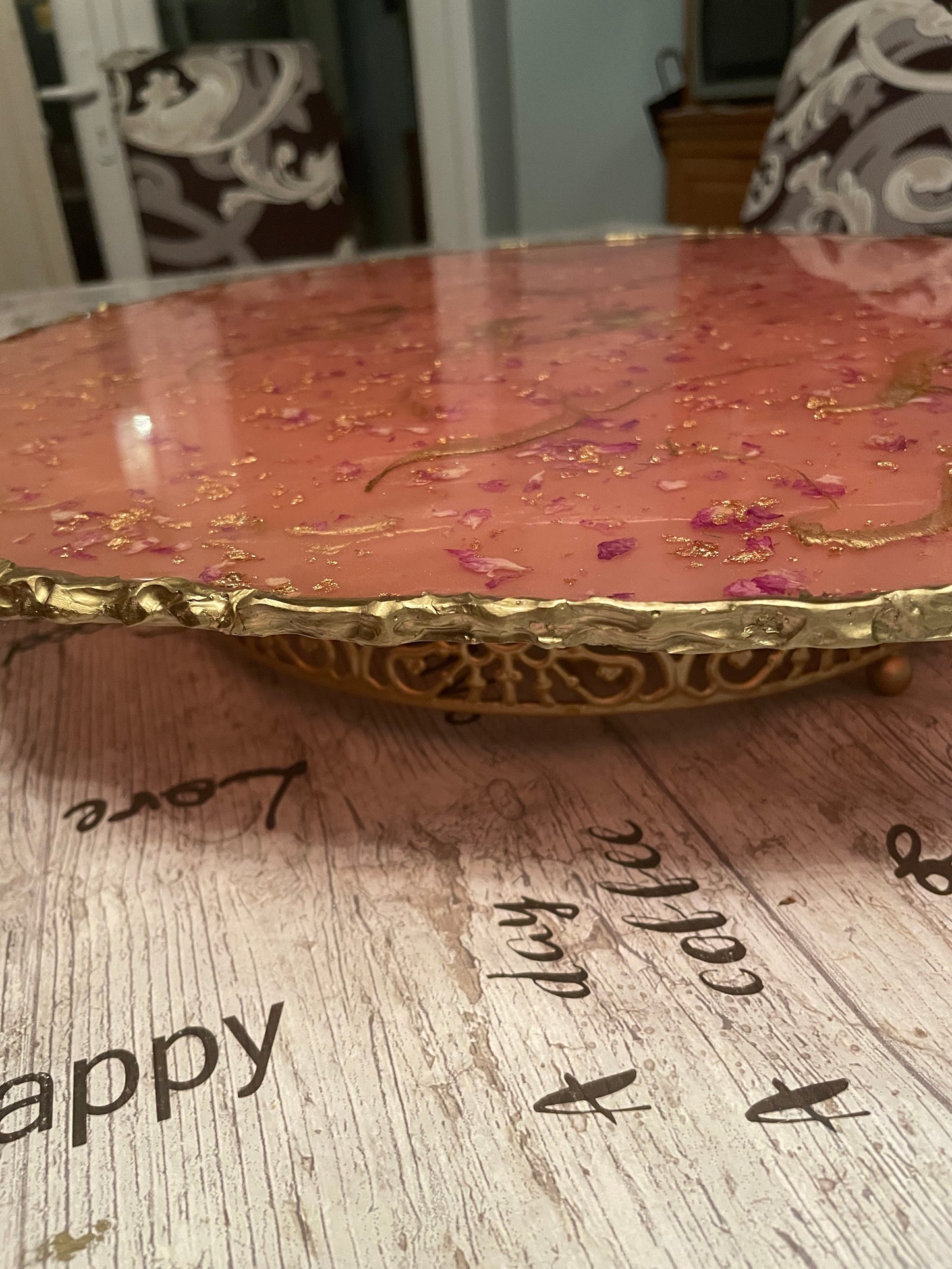 Wedding Resin Cake Stand 50 cm - Custom