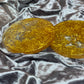 Gold and Clear Resin Coasters - Set of 2 - EpoxyCore - [shop_type] 