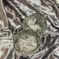 Clear Fire Glass Resin Coasters - Set of 2 - EpoxyCore - [shop_type] 