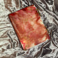 Red, White and Gold A5 Refillable Resin Notebook - EpoxyCore - [shop_type] 