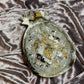 Black, White and Gold Marble Pineapple Resin Trinket Tray - EpoxyCore - [shop_type] 