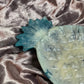 Blue and White Crackle Pineapple Resin Trinket Tray - EpoxyCore - [shop_type] 