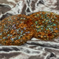 Rose Gold Flakes and Sequins with Clear Resin Coasters - Set of 2 - EpoxyCore - [shop_type] 
