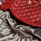 Glossy Red with White Pineapple Resin Trinket Tray - EpoxyCore - [shop_type] 